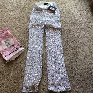 Pretty Little Thing sequin pants